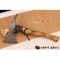 大马士革工艺斧头-木鸟