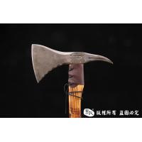大马士革工艺斧头-木鸟