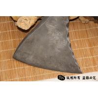 大马士革工艺斧头-木鸟