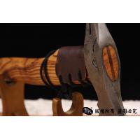 大马士革工艺斧头-木鸟