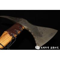 大马士革工艺斧头-木鸟