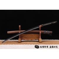 铁镡鸡翅木打刀