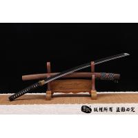铁镡鸡翅木打刀