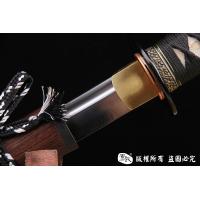铁镡鸡翅木打刀