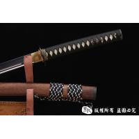 铁镡鸡翅木打刀