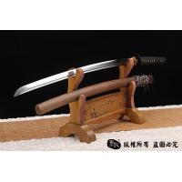 铁镡鸡翅木打刀