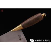 圆头不锈钢夹钢菜刀