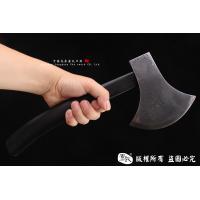 花纹钢斧头-家用砍骨头、收藏一举两得