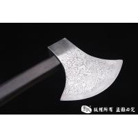 花纹钢斧头-家用砍骨头、收藏一举两得