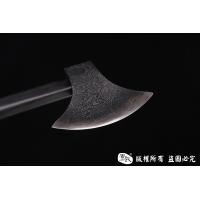 花纹钢斧头-家用砍骨头、收藏一举两得