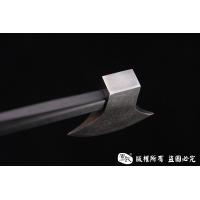 花纹钢斧头-家用砍骨头、收藏一举两得