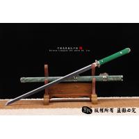 禾字号白铜唐刀-独家罕见龙腾纹