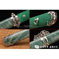 禾字号白铜唐刀-独家罕见龙腾纹