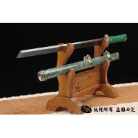 禾字号白铜唐刀-独家罕见龙腾纹