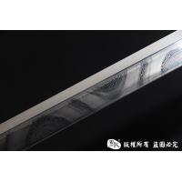 禾字号白铜唐刀-独家罕见龙腾纹