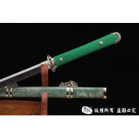 禾字号白铜唐刀-独家罕见龙腾纹