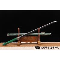 禾字号白铜唐刀-独家罕见龙腾纹