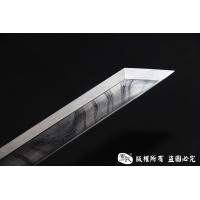 禾字号白铜唐刀-独家罕见龙腾纹