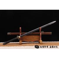 百炼钢鱼皮柄诸刃唐刀