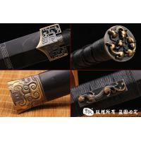 回纹羽毛钢八面汉剑