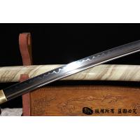铜装T10烧刃武士刀