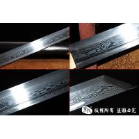 黑檀木经典百炼钢唐刀