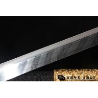 精品镀金环首刀-独家天梯纹