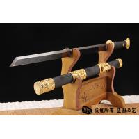 精品镀金环首刀-独家天梯纹
