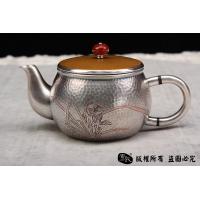 999纯银手工壶（一）