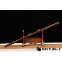 花纹钢四面唐剑