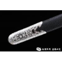 纯银装草钢尚方剑-孤品
