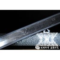 纯银装草钢尚方剑-孤品