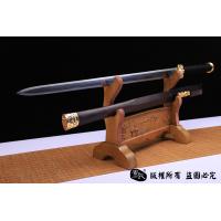 草钢经镀金八面汉剑 查长伟作品