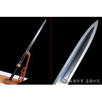 草钢经镀金八面汉剑 查长伟作品