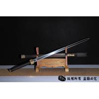 草钢经镀金八面汉剑 查长伟作品
