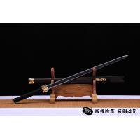 草钢经镀金八面汉剑 查长伟作品