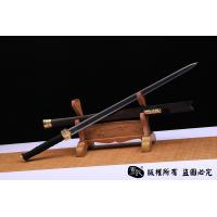 草钢经镀金八面汉剑 查长伟作品