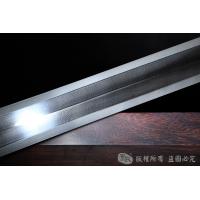 草钢经镀金八面汉剑 查长伟作品