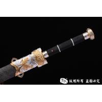 龙传奇 三枚合工艺 冰裂纹宝剑 查长伟作品