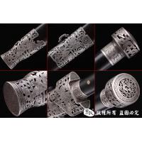 纯银草钢太阿剑 查长伟作品