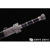 纯银草钢太阿剑 查长伟作品