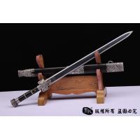纯银草钢太阿剑 查长伟作品