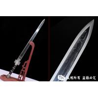 纯银草钢太阿剑 查长伟作品
