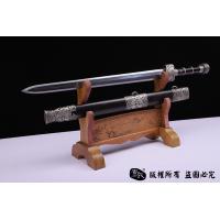 纯银草钢太阿剑 查长伟作品