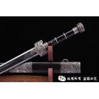纯银草钢太阿剑 查长伟作品