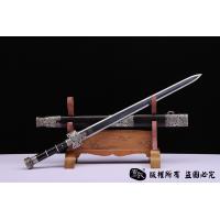 纯银草钢太阿剑 查长伟作品