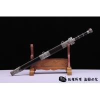 纯银草钢太阿剑 查长伟作品