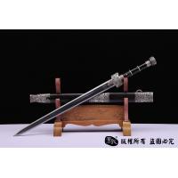 纯银草钢太阿剑 查长伟作品