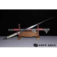 精品镀银唐刀-独家天梯纹