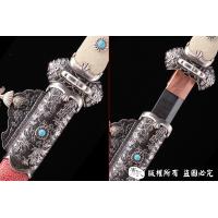 精品镀银唐刀-独家天梯纹